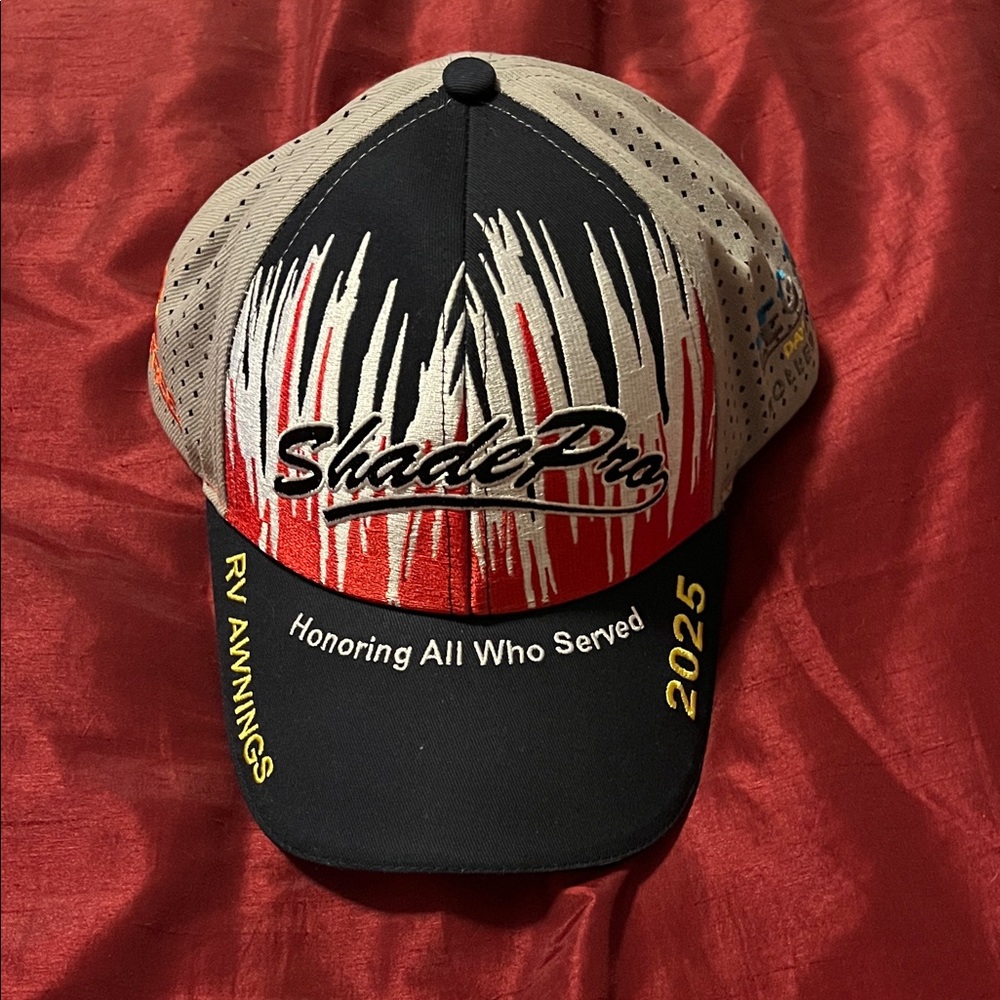 ShadePro Black and Red Cap